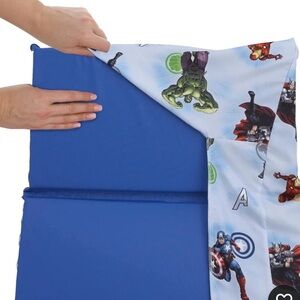 Marvel Avengers Preschool Mat Sheet 100% Soft Polyester Fight The Foes Avengers